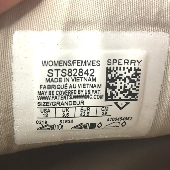 SPERRY Platinum Metallic Slip-On Topsiders · ﹏𓊝﹏☼⋆. - Picture 12 of 14